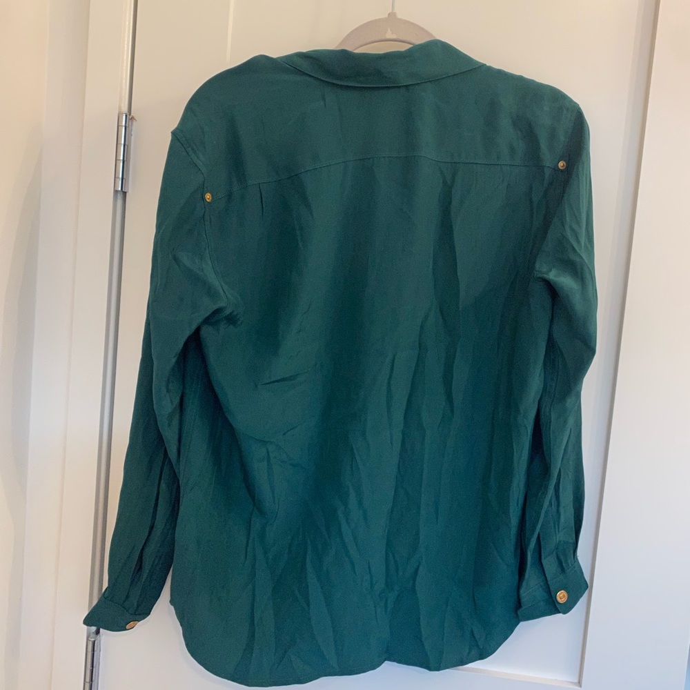 For All Mankind Green Button Up View 4